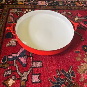 Dansk KOBENSTYLE Red Enamel 13” Paella Pan France